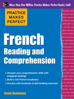 cover image of Practice Makes Perfect French Reading and Comprehension